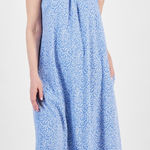 Charter Club Brand New  Women's Size XS Blue Scroll Delft Sleep Dress Sleepwear Photo 0