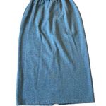 Orvis grey pull on elastic waist pencil skirt small Photo 0