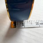 J.Crew Navy Blue Enamel Gold Tone Wide Bangle Bracelet Photo 5