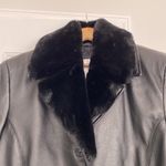 Worthington  Y2K styled leather jacket with faux fur removable collar. * Photo 2