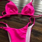 SheIn Neon Bikini Set - Pink Photo 2