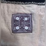 Free People Ivory &Tan Lace Mini Skirt with Lurex Gold Accent Fully Lined size M Photo 1