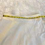 Banana Republic  Linen Blend A Line Midi Skirt Women’s Size 8 Petite Lined Pastel Photo 9