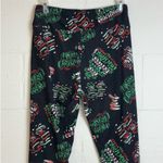 LuLaRoe  Woman’s Full Length Comfy Christmas Festive Holidays Leggings One Size Photo 5