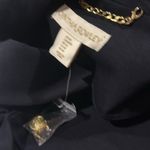 Cynthia Rowley NWT Navy Gold Button Blazer Jacket | Double Breasted Sz M Photo 5