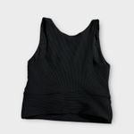 Year of Ours Ribbed Gym Bra Women's XS Black Moisture Wicking Medium Weight Photo 2