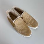 Vince  Women's Blair Shearling Lined Slip On Suede Sneaker Photo 0