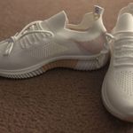 SheIn  Women's White Knit Sneakers NWOT Photo 2