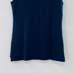 Tory Burch NEW Sport Performance Pique Sleeveless Collared Blue Polo Shirt XL Photo 11