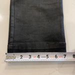 Paige Mayslie Straight Ankle Pants in Black Fog Luxe Coating Size 31 Photo 10