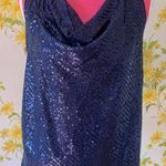 She & Sky Boutique Sleeveless cow neck sequin top size M Photo 2