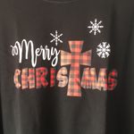 Merry Christmas Sweatshirt, XL Black Photo 3
