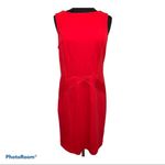 Ted Baker London Red Ozcar Structured Sheath Dress Photo 1