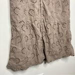 Valentina Naldi Italian eyelet dress size small Brown Photo 1