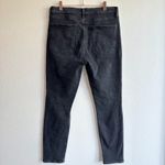 AGOLDE  Nico Black Distressed High Waist Jeans with Holes at Knees size 30 Photo 4