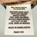 The Limited  Top Women 2X Tan Animal Modal Blend Mock Neck Long Sleeve Blouse NWT Photo 6