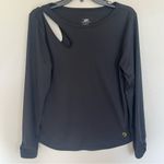 Pro Player Women’s‎  Athletic Top Cut Out Detail On Shoulder Black Size Large Photo 0