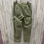 American Eagle  Green Cargo Stretch Straight Utilitarian Pants Womens 2 Photo 3
