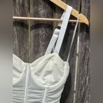 LEAU Miami Mesh Mini Dress NWT White Photo 5