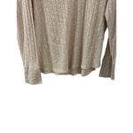 Abercrombie & Fitch Abercrombie Sweater Size XS Beige Knit Pullover V Neck Long Sleeve Extra Small Photo 3