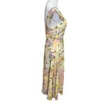 Yumi Kim  Ariana Midi Floral Dress Garden Light Lemon Yellow Women’s Size Small S Photo 5