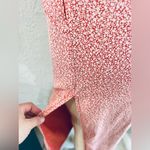 Abercrombie & Fitch  High-Slit Midi Skirt - Red Floral Pattern - Size XS Photo 12