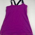 Rese Athletic Tank Top with Navy Straps Workout Yoga‎ Fitness Activewear L Size L Photo 0