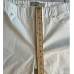 Liverpool 25-Inch The Skinny Crop - Bright White size 6 Pull On Elastic Waist Photo 9