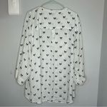 Torrid Harper dog novelty print Boston terrier blouse top shirt sheer size 5x Photo 1