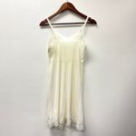 Vintage Lace Trim Slip Cream Size 34‎ or S/M Size M Photo 6