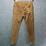 Vintage Made in Italy Corduroy Jogger Pants S Drawstring Waist Pockets Y2K Brown Photo 5