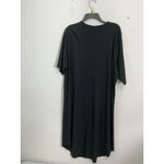 Torrid Womans Size 3 (3x) Black Short Sleeve Knit Pullover Shift Dress NWT Photo 1