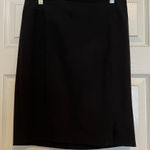 DKNYC Black skirt exposed gold back zipper 2 Photo 0