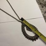 Vintage Sarah Coventry Oversized Large Pendant with Necklace Chain Signed SARAH Photo 4