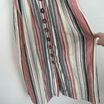 House of Harlow 1960 X REVOLVE Multicolor Striped Button Front Midi Dress Photo 7