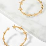 BaubleBar Star Hoop Earrings  Photo 0