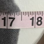 Cabela's  100% Lambs Wool Leather Elbow Patch Cardigan Size Small Gray Shawl Neck Photo 9