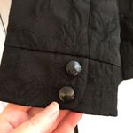 Old Navy  quilted floral black blazer jacket size large Photo 13