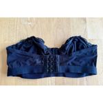 Lively Strapless Bra 38D Women Black Lace Underwire GUC No Straps Size undefined Photo 2