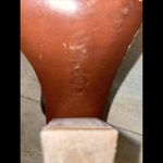 Tory Burch  Beige Brown Gemini Link‎ Peep Open Toe Slingback Suede Bootie Size 7 Photo 8