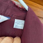 ROPER METALLIC THREAD SHEER WESTERN SHIRT Size M Photo 2