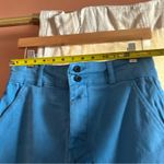 Everlane  The Organic Straight-Leg‎ Pant Cropped Blue Double Button NEW Size 8 Photo 6