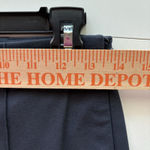 Theory  Pintuck Bistretch Navy Women's 2 Ankle zip NWOT‎ Photo 5