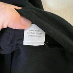 Burgess Lauren tunic mockneck sweater cotton + cashmere size small Black Photo 8