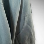 Aerie Women's Green Cropped Hooded Sweatshirt Medium | GUC Photo 7