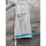 Lucky Brand ‘90’s Blue Distressed Light Wash 5 Pocket Jeans Size 8 Photo 7