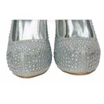 Le Miu ELSA Silver Rhinestone Bling Platform Stiletto Heels Wedding Prom Sz 8.5 Photo 7