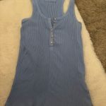 Aerie  Henley Tank Top Ribbed Racerback Photo 0