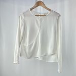 Club Monaco ‎ Brixxtun Chemise Long Sleeve Shirt in White Size Extra Small Photo 3