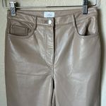 Aritzia Wilfred Beige Melina Faux Leather Pants  Photo 2